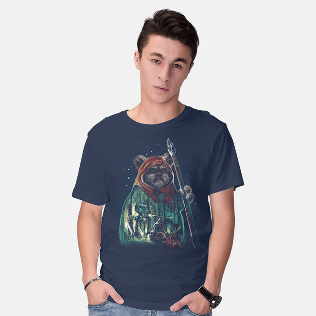 The Defense Of Endor-Mens-Basic-Tee-zascanauta