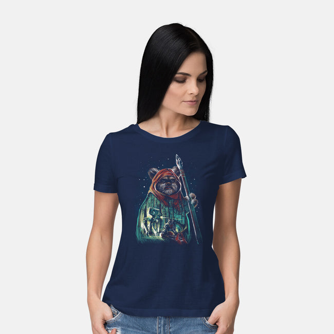 The Defense Of Endor-Womens-Basic-Tee-zascanauta