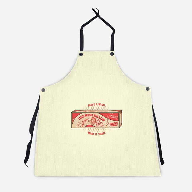 One Wish Willow-Unisex-Kitchen-Apron-palmstreet