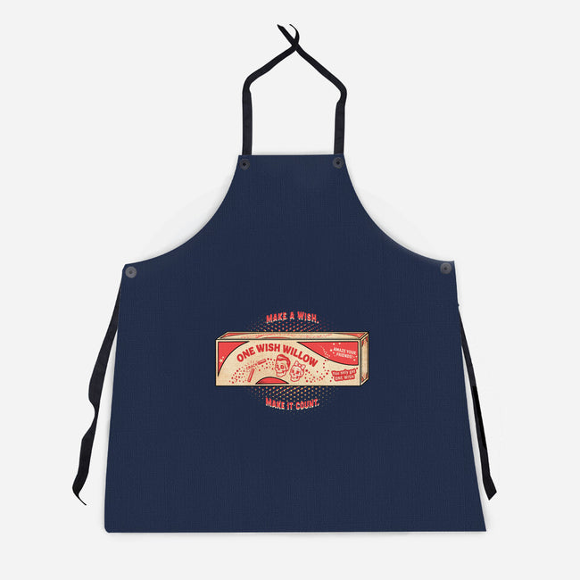One Wish Willow-Unisex-Kitchen-Apron-palmstreet