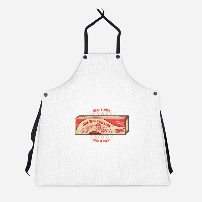 One Wish Willow-Unisex-Kitchen-Apron-palmstreet