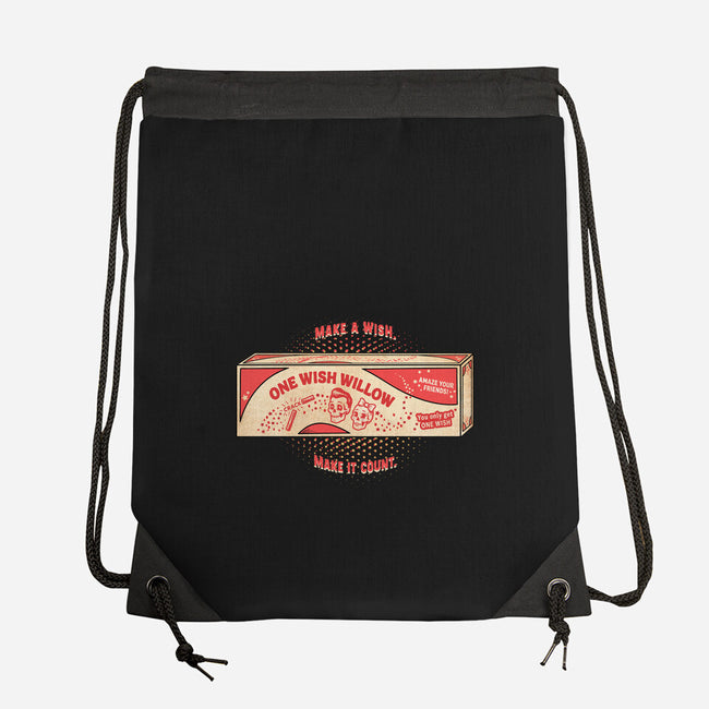 One Wish Willow-None-Drawstring-Bag-palmstreet