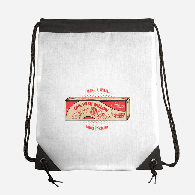 One Wish Willow-None-Drawstring-Bag-palmstreet