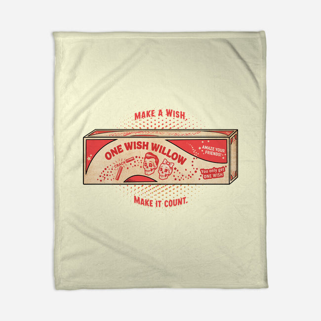 One Wish Willow-None-Fleece-Blanket-palmstreet