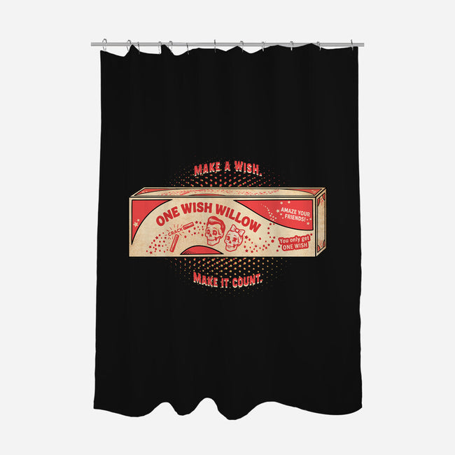 One Wish Willow-None-Polyester-Shower Curtain-palmstreet