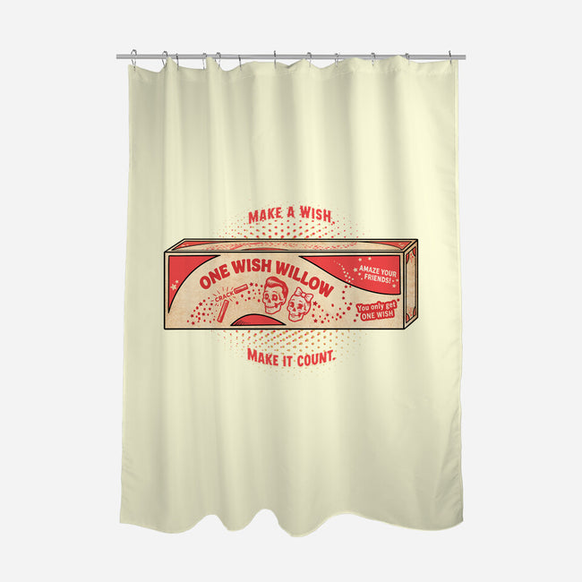 One Wish Willow-None-Polyester-Shower Curtain-palmstreet