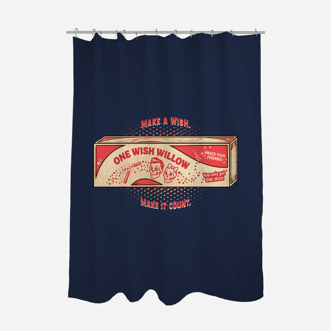 One Wish Willow-None-Polyester-Shower Curtain-palmstreet