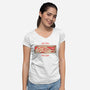 One Wish Willow-Womens-V-Neck-Tee-palmstreet