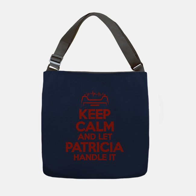 Let Patricia Handle It-None-Adjustable Tote-Bag-teesgeex
