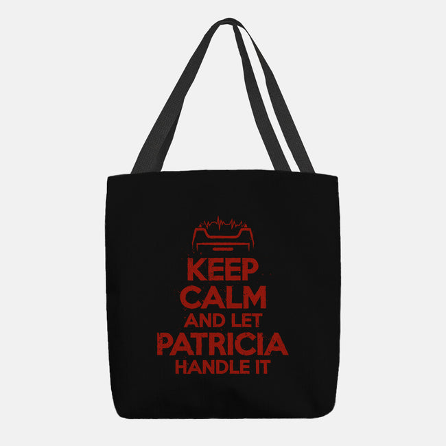 Let Patricia Handle It-None-Basic Tote-Bag-teesgeex