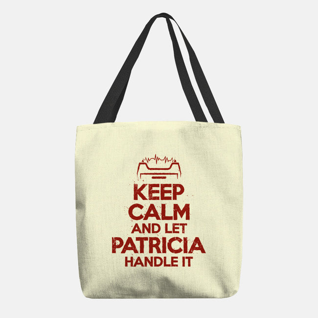 Let Patricia Handle It-None-Basic Tote-Bag-teesgeex