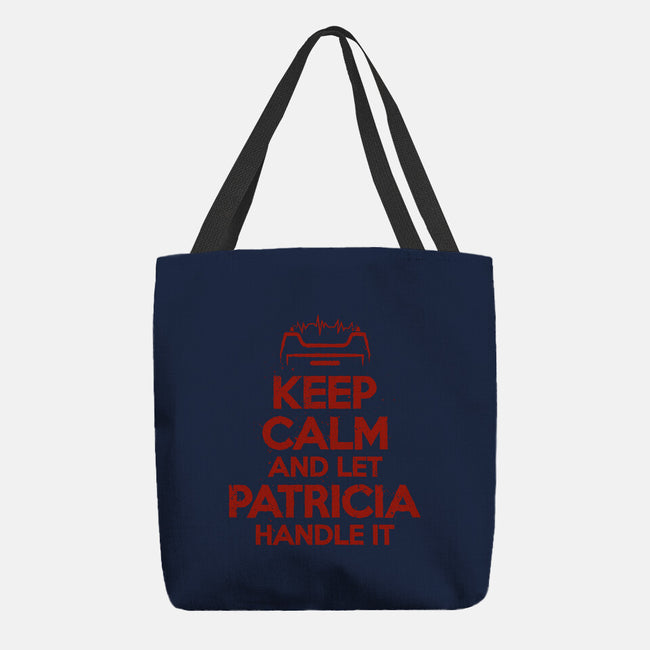 Let Patricia Handle It-None-Basic Tote-Bag-teesgeex