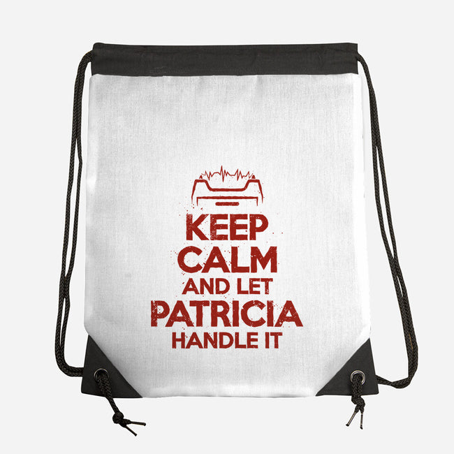 Let Patricia Handle It-None-Drawstring-Bag-teesgeex