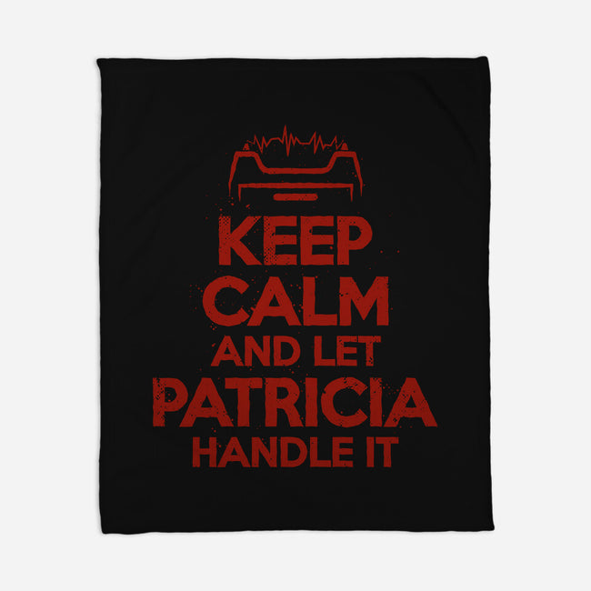 Let Patricia Handle It-None-Fleece-Blanket-teesgeex