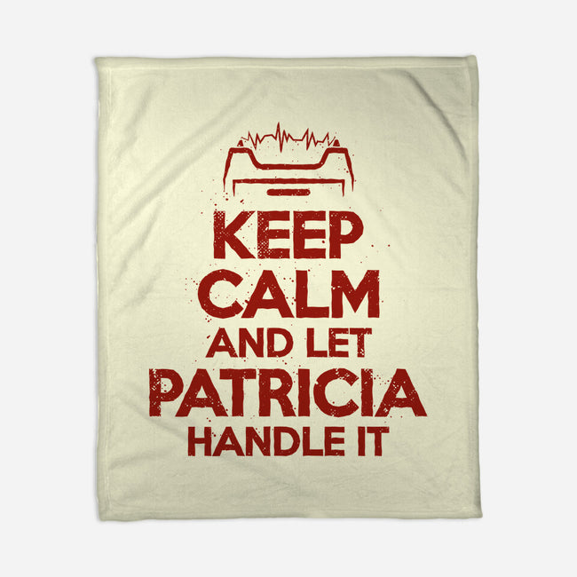 Let Patricia Handle It-None-Fleece-Blanket-teesgeex