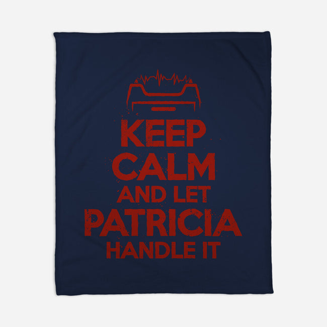 Let Patricia Handle It-None-Fleece-Blanket-teesgeex