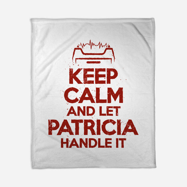 Let Patricia Handle It-None-Fleece-Blanket-teesgeex