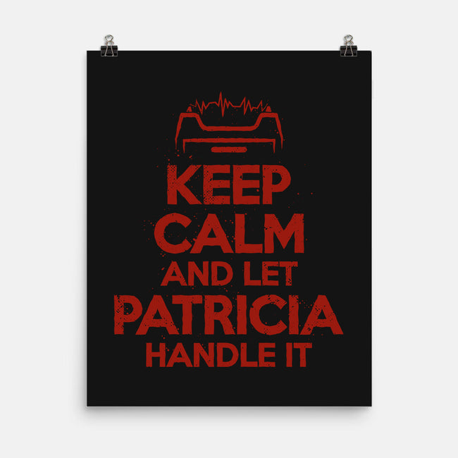 Let Patricia Handle It-None-Matte-Poster-teesgeex