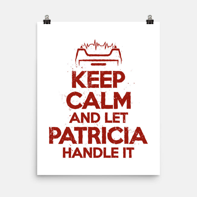 Let Patricia Handle It-None-Matte-Poster-teesgeex