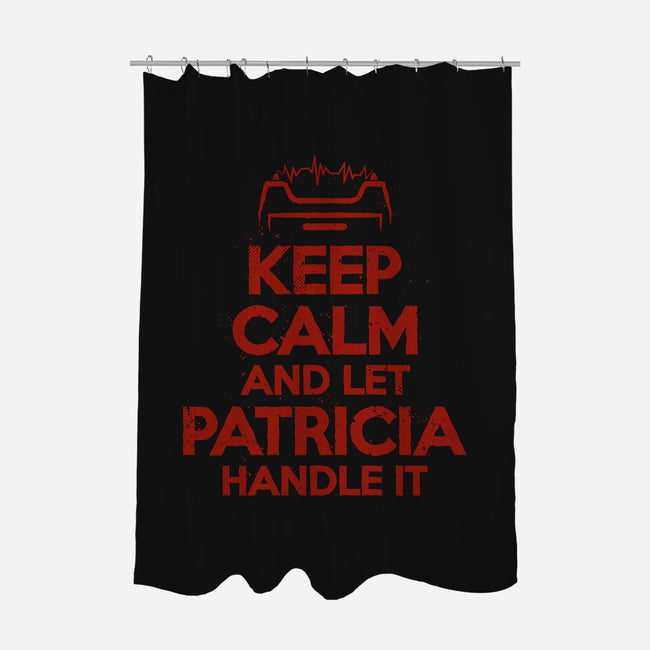 Let Patricia Handle It-None-Polyester-Shower Curtain-teesgeex