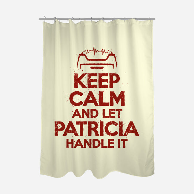 Let Patricia Handle It-None-Polyester-Shower Curtain-teesgeex