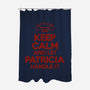 Let Patricia Handle It-None-Polyester-Shower Curtain-teesgeex