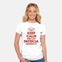 Let Patricia Handle It-Womens-Fitted-Tee-teesgeex