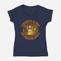 Not An Indoor Spell-Womens-V-Neck-Tee-kg07