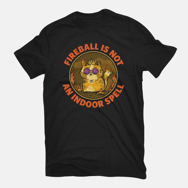 Not An Indoor Spell-Womens-Fitted-Tee-kg07