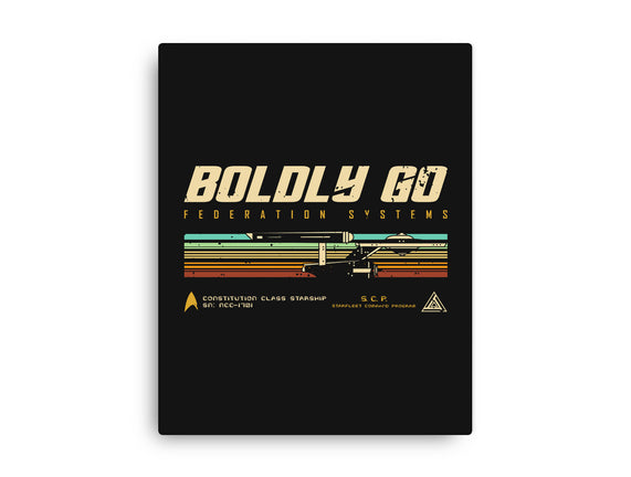Retro Vintage Starship