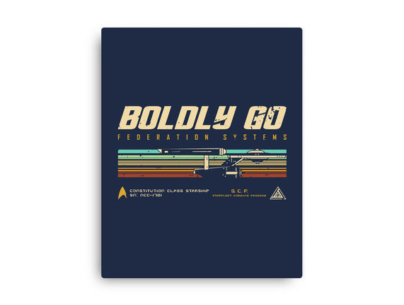 Retro Vintage Starship