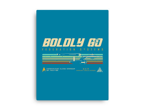 Retro Vintage Starship