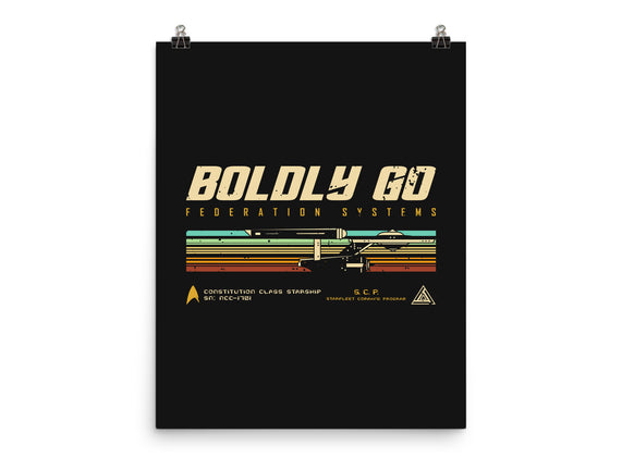 Retro Vintage Starship