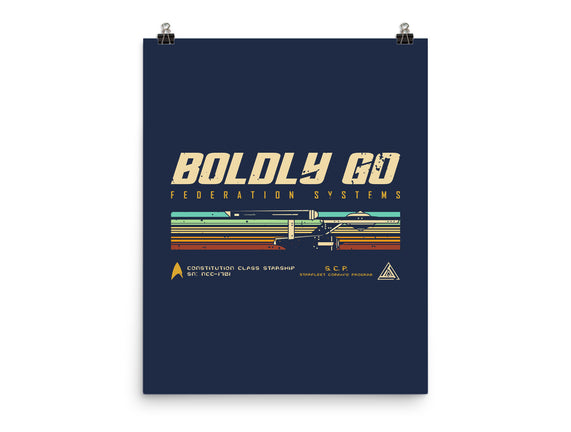 Retro Vintage Starship