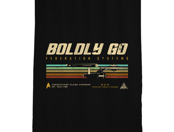 Retro Vintage Starship