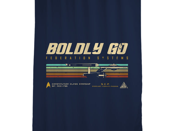 Retro Vintage Starship