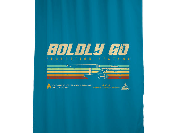 Retro Vintage Starship