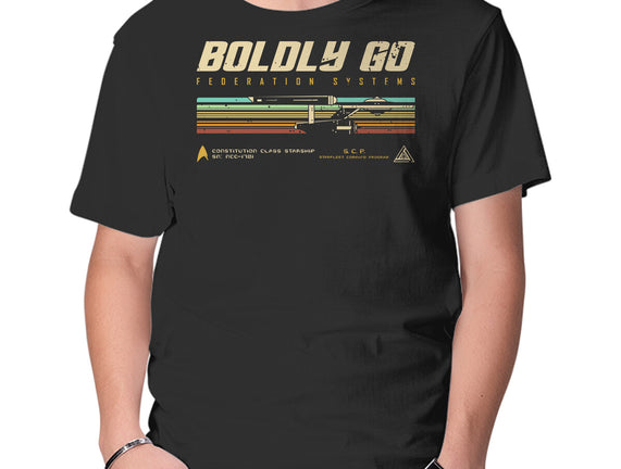 Retro Vintage Starship