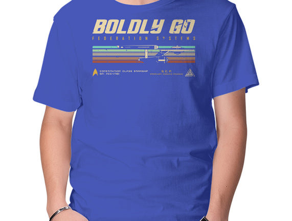 Retro Vintage Starship