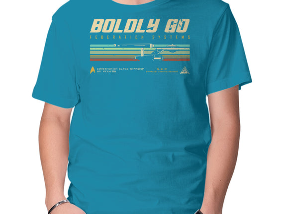 Retro Vintage Starship