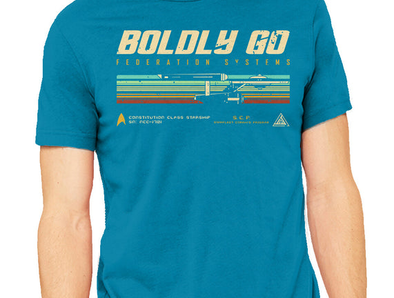 Retro Vintage Starship