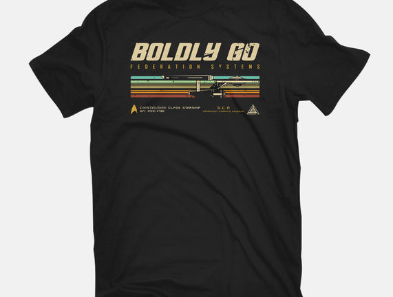 Retro Vintage Starship