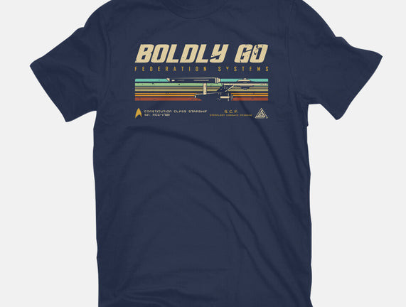 Retro Vintage Starship