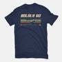 Retro Vintage Starship-Unisex-Basic-Tee-retrodivision