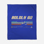Retro Vintage Starship-None-Fleece-Blanket-retrodivision