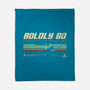 Retro Vintage Starship-None-Fleece-Blanket-retrodivision