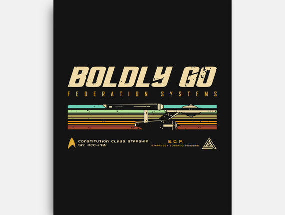 Retro Vintage Starship