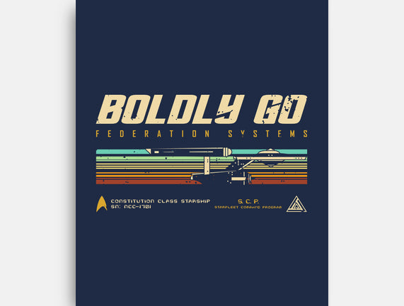 Retro Vintage Starship
