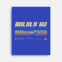 Retro Vintage Starship-None-Stretched-Canvas-retrodivision
