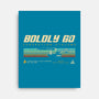 Retro Vintage Starship-None-Stretched-Canvas-retrodivision